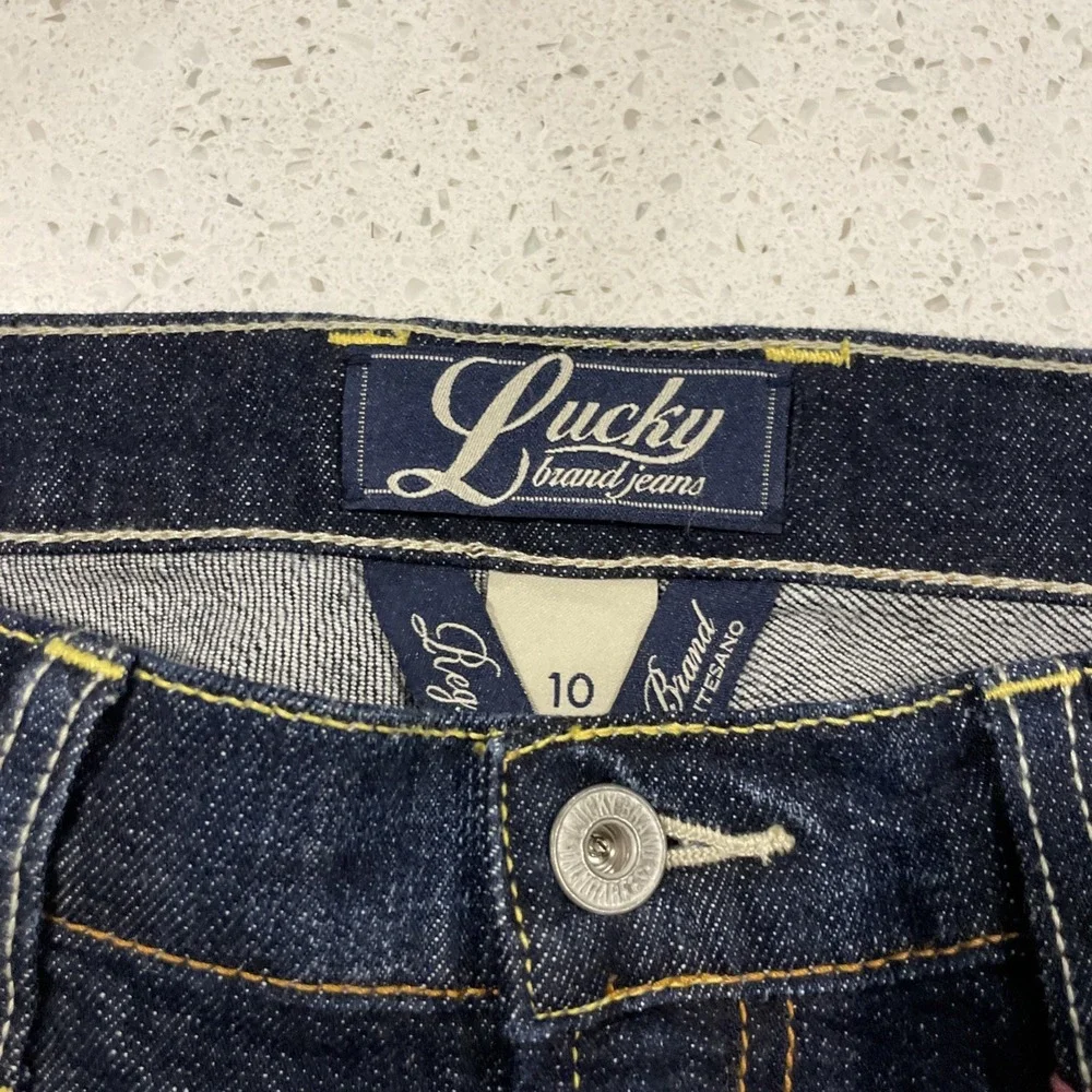 Lucky Brand Classic Rider Crop Capri‎ Jeans Womens 10/30x32  Denim